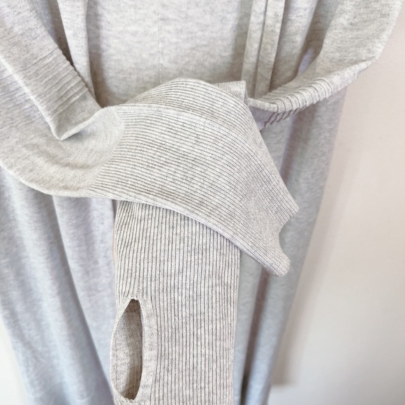 Athleta Light Gray Hooded Cardigan - Picture 11 of 16
